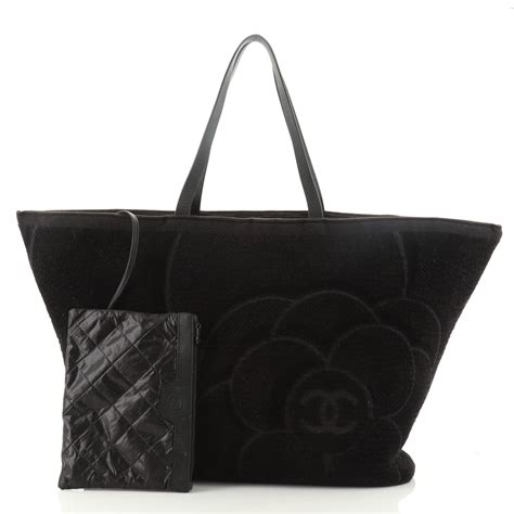 chanel terry cloth beach bag.